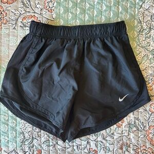 Black Nike Shorts, size XS, lining is cut out.